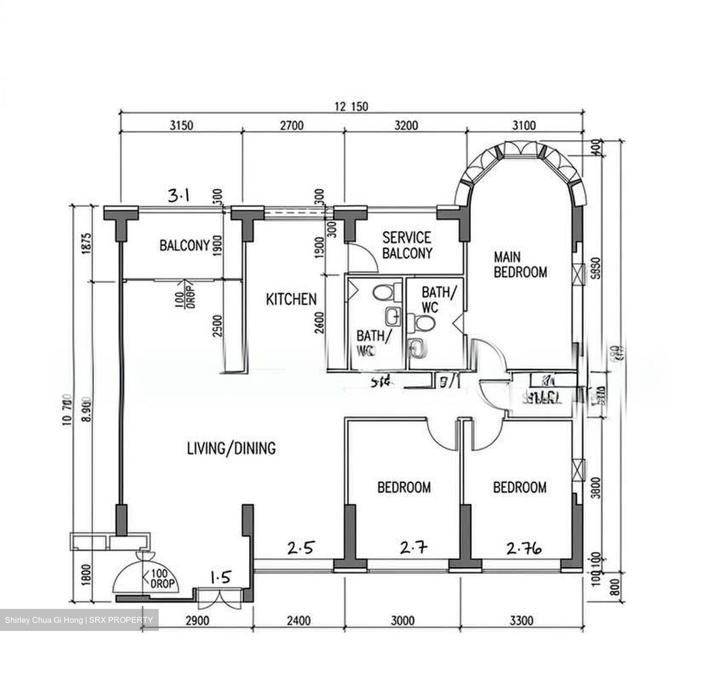 Blk 349 Corporation Drive (Jurong West), HDB 5 Rooms #593626701